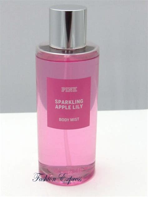 Victorias Secret Pink Sparkling Apple Lily Body Mist Spray 84 Fl Oz