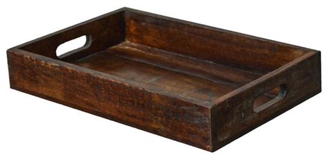 I found a tray just like this one on amazon. Primitive Style Reclaimed Wood Rustic Serving Tray ...