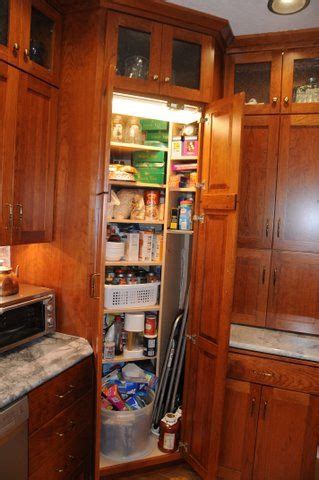By having appropriate pantry cabinet you will have a lot of things to store thus make your life on kitchen somewhat easier so held a dinner and chatting with friends while cooking the favorite dish are very. lighted corner pantry | Corner pantry cabinet, Corner ...