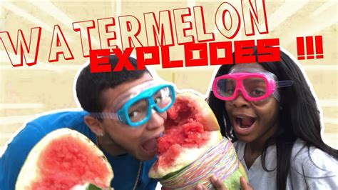 Watermelon Explodes Extreme Science Series Part I Youtube