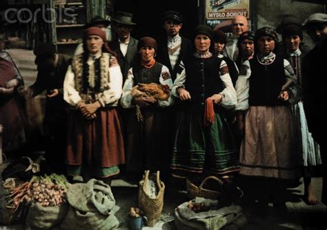 rare and stunning color photographs capture daily life in poland in the