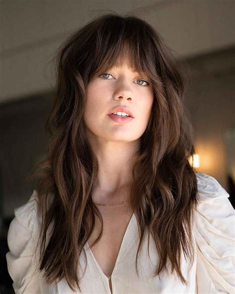 Medium Shaggy Hairstyles Side Bangs Hairstyles Square Face Hairstyles