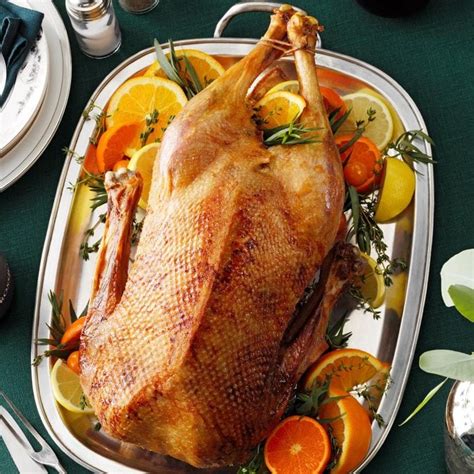 Roast Christmas Goose Recipe How To Make It