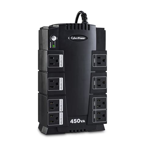 Cyber Power Se450g Battery Backup Ups Systems450va260w 120 Vac Nema