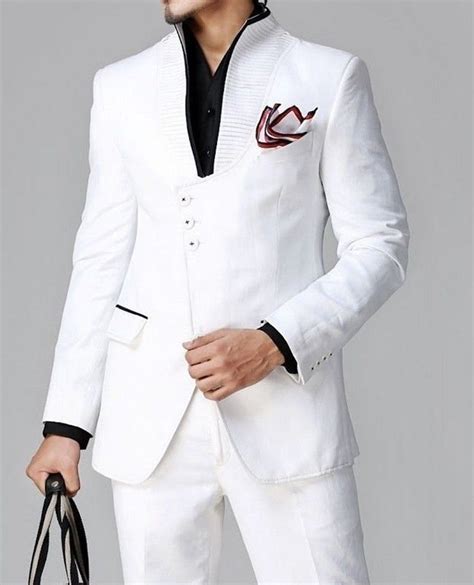 Luxury White Wedding Linen Suits Online Bagtesh Fashion