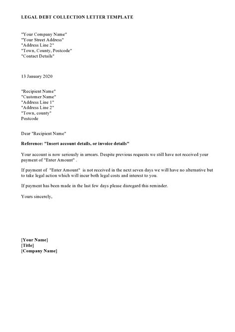 47 Professional Legal Letter Formats And Templates Templatelab