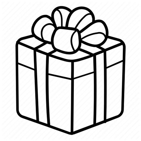 Gift Clipart Present Outline Picture Gift Clipart Present Outline