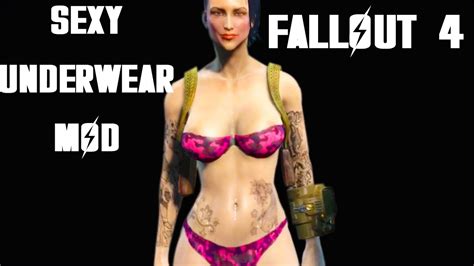 SEXY UNDERWEAR MODS Fallout 4 Console Mods Underwear Replacer Mod