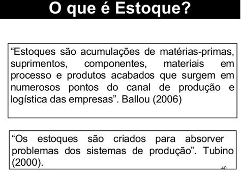 Aulas Iniciais Fundamentos Da Logística