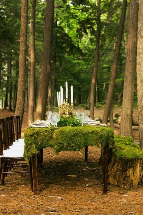 35 Dreamy Woodland Wedding Table Décor Ideas Weddingomania