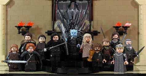 Set Of 8 Custom Lego Game Of Thrones Inspired Minifigures Lego Bricks