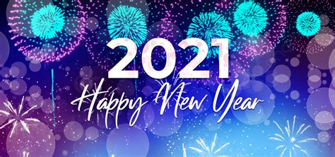 Happy New Year 2021 Fireworks Background 2021 Background 2021