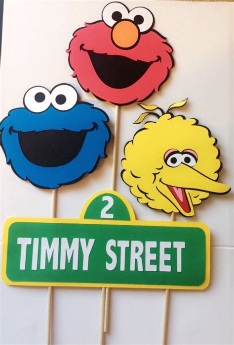 Sesame Street Cutouts Printable