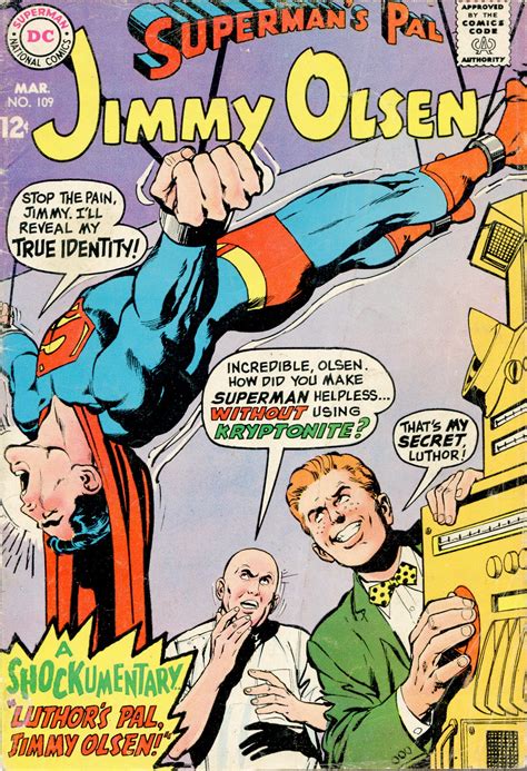 Supermans Pal Jimmy Olsen V1 109 Read All Comics Online For Free