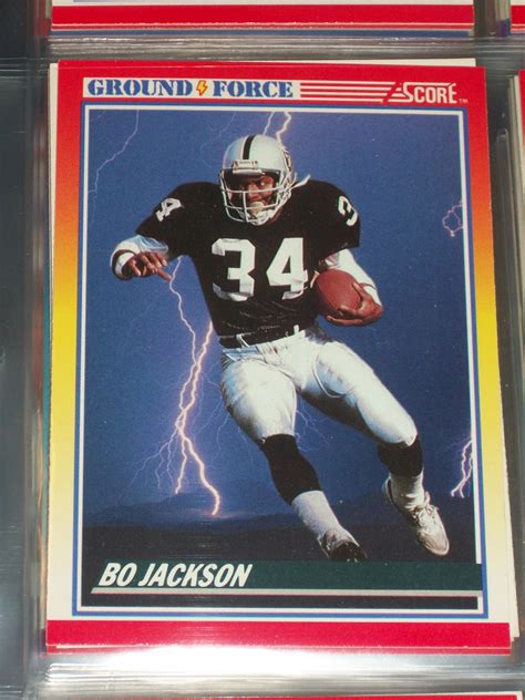We did not find results for: Bo Jackson RARE 1990 Score "Ground Force" Football Card