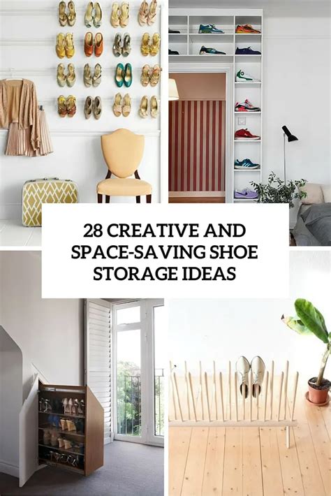 28 Creative Shoe Storage Ideas That Wont Take Much Space Shelterness