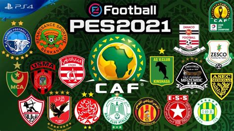 Caf champions league 2020/2021 ), sport pages (e.g. PES 2021 | CAF CHAMPIONS LEAGUE - OPTION FILE 2021 - YouTube