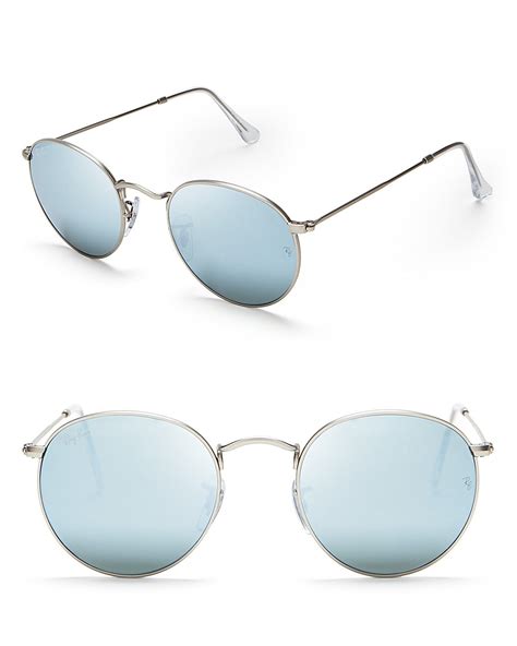 Ray Ban Unisex Round Mirror Sunglasses 50mm Jewelry And Accessories