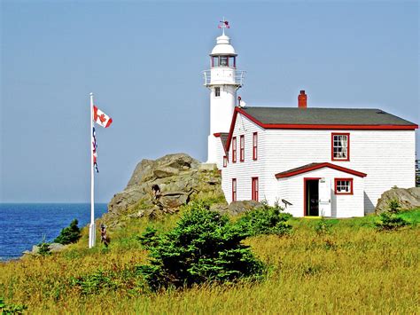 Lobster Cove Lighthouse In Gros Morne National Park Newfoundland