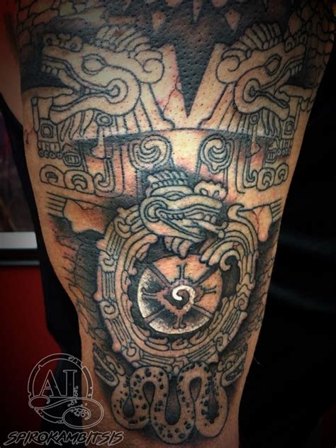 spirotattoo1 mayan tattoo black mayan aztec arm sleeve aitattoo