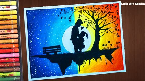 Father s day cartoon poster background. Father's Day drawing (Very Easy) with Oil Pastels for ...