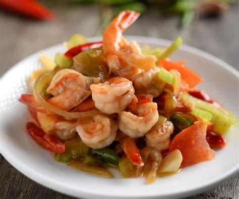 Siapa bilang masak udang itu ribet? Resepi Udang Masak Sos Cili ~ Resep Masakan Khas