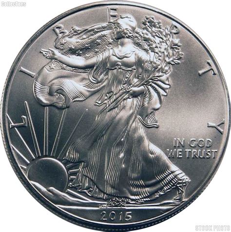 2015 American Silver Eagle Dollar Bu 4999