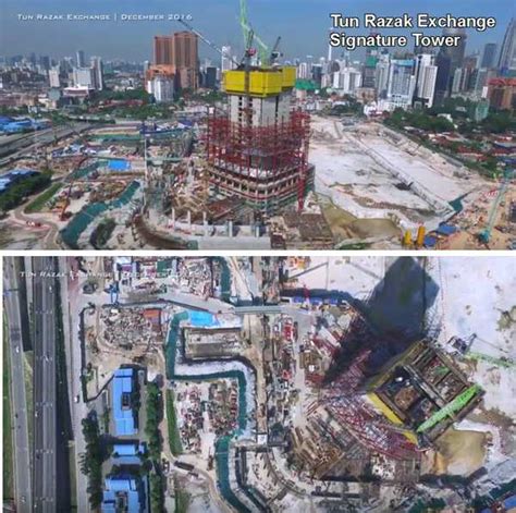 Ground floor, menara prudential, persiaran trx barat, 55188 tun razak exchange, kuala lumpur. Kemajuan Pembinaan Bangunan Tun Razak Exchange (TRX)Pada ...