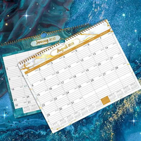 Buy 2022 Calendar Monthly Wall Calendar 2022 With Julian Dates 15 X