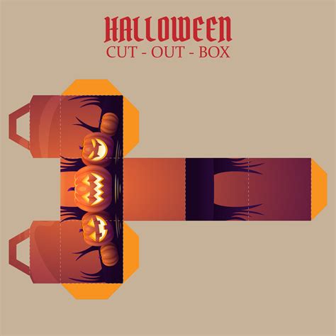 10 Best Printable Halloween Boxes Pdf For Free At Printablee