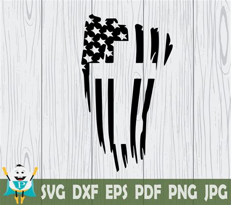 American Flag Cross Svg Cut File Printable Vector Cricut