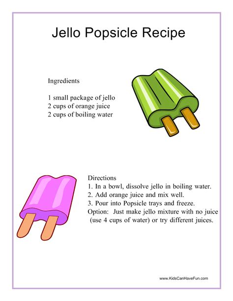 Jello Popsicle Recipe I Am Making These As We Speak Healthy