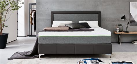 Alle tempur matratzen verfügen über ein inneres aus viskoelastischen schaum. Das Boxspring-Bett von TEMPUR - Bettenhaus Thönig