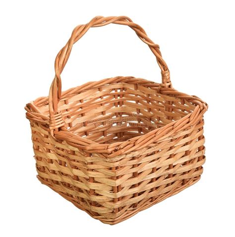 Wicker Basket Stock Image Image Of Pattern Rope Handicraft 22623793