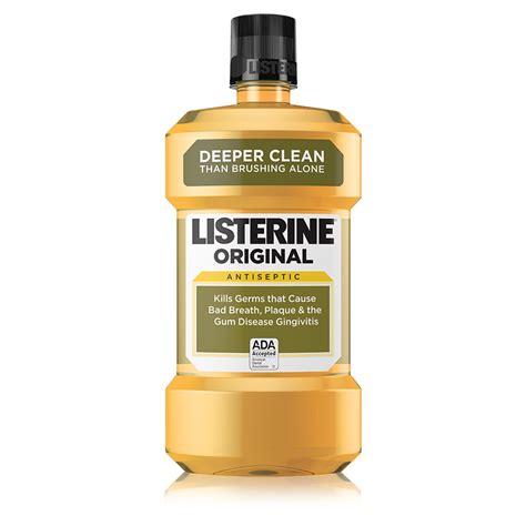 listerine® original antiseptic mouthwash listerine® professional