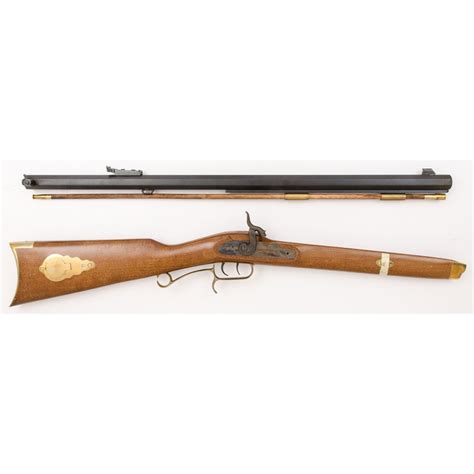 Cva Hawken Plains Rifle In Original Box Auctions And Price Archive
