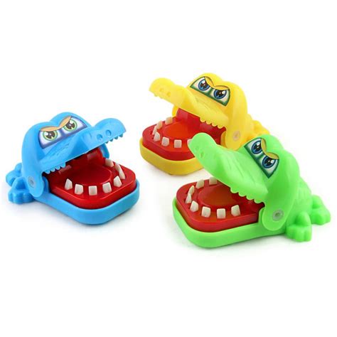Merkmak Crocodile Teeth Toys Game For Kids Crocodile Biting Finger
