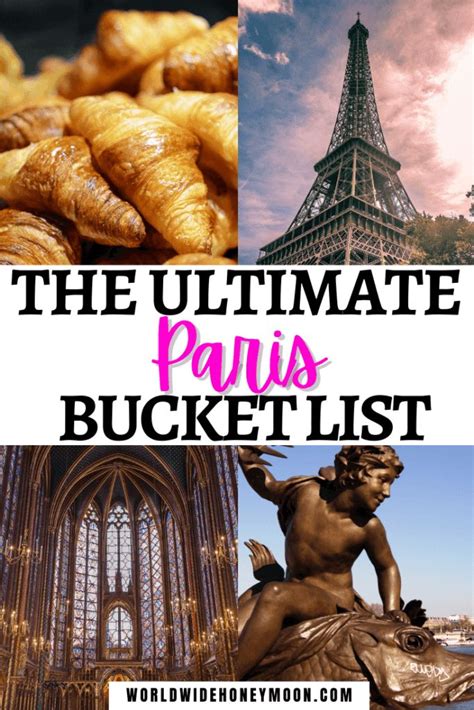 The Ultimate Paris Bucket List In 2021 France Travel Guide Bucket List Travel Europe Paris
