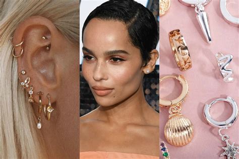 Ear Piercing How To Tackle The Celebrity Ear Party Trend