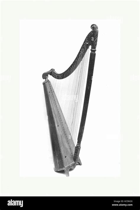Welsh Triple Harp 18th Century Wales United Kingdom British