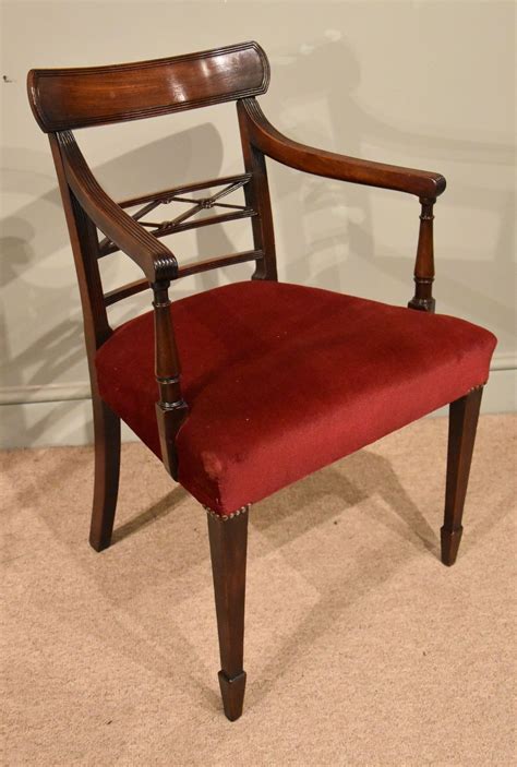 Regency Period Reeded Armchair 1 Of 5 Regency Furniture Antique