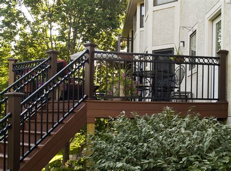 Best small front porch decor ideas #frontporch #decor #frontporchideas. Black Vinyl Porch Railing — Randolph Indoor and Outdoor Design