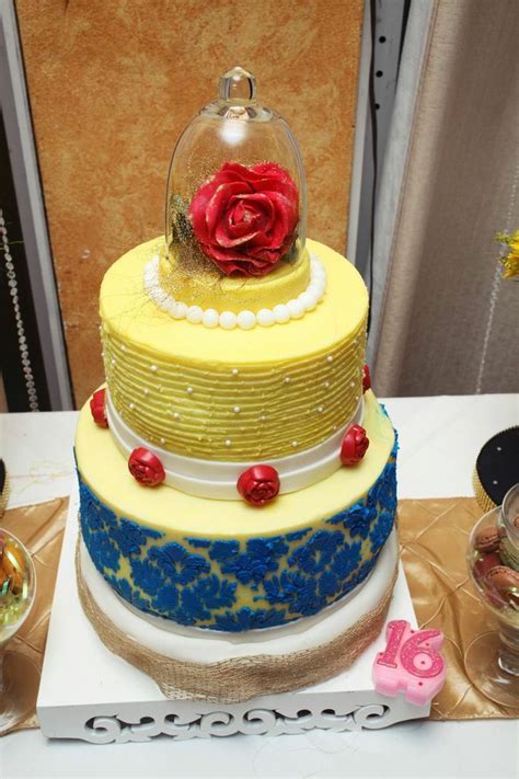 Beauty And The Beast Inspired Cake Wellness Programs Sweet 16