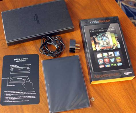 Unboxing And Look At The Kindle Fire Hdx 7 Tablet Computer Exploring