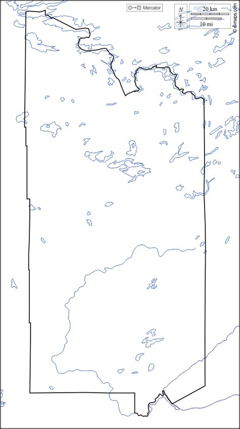 Contea Di Saint Louis Mappa Gratuita Mappa Muta Gratuita Cartina Muta