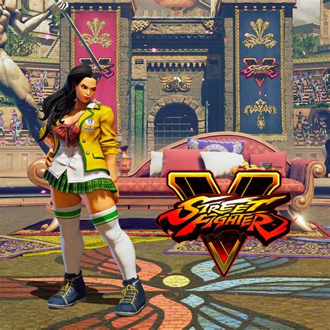 Sfv Champion Edition Laura Champions Choice Costume And Ring Of