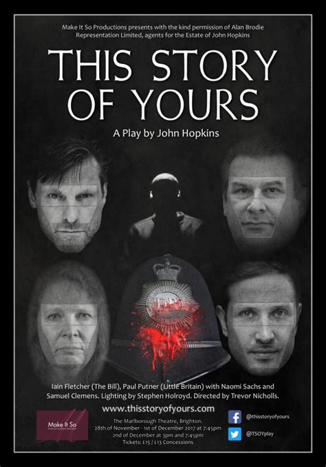 Cancelled This Story Of Yours At The Marlborough Theatre