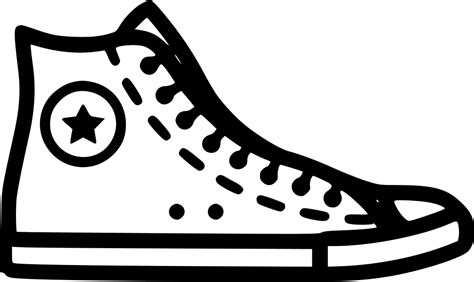 Free Converse Clipart Black And White Download Free Converse Clipart