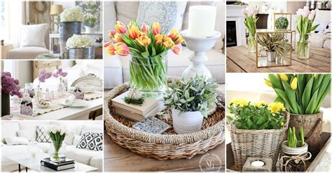 Round out the scene with some pearl decorations and enjoy your christmas eve. Spring Coffee Table Decor! See How They Did It!