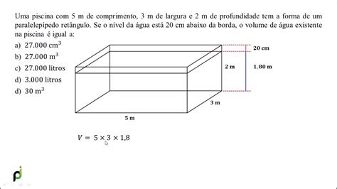 Questão De Paralelepípedo Youtube